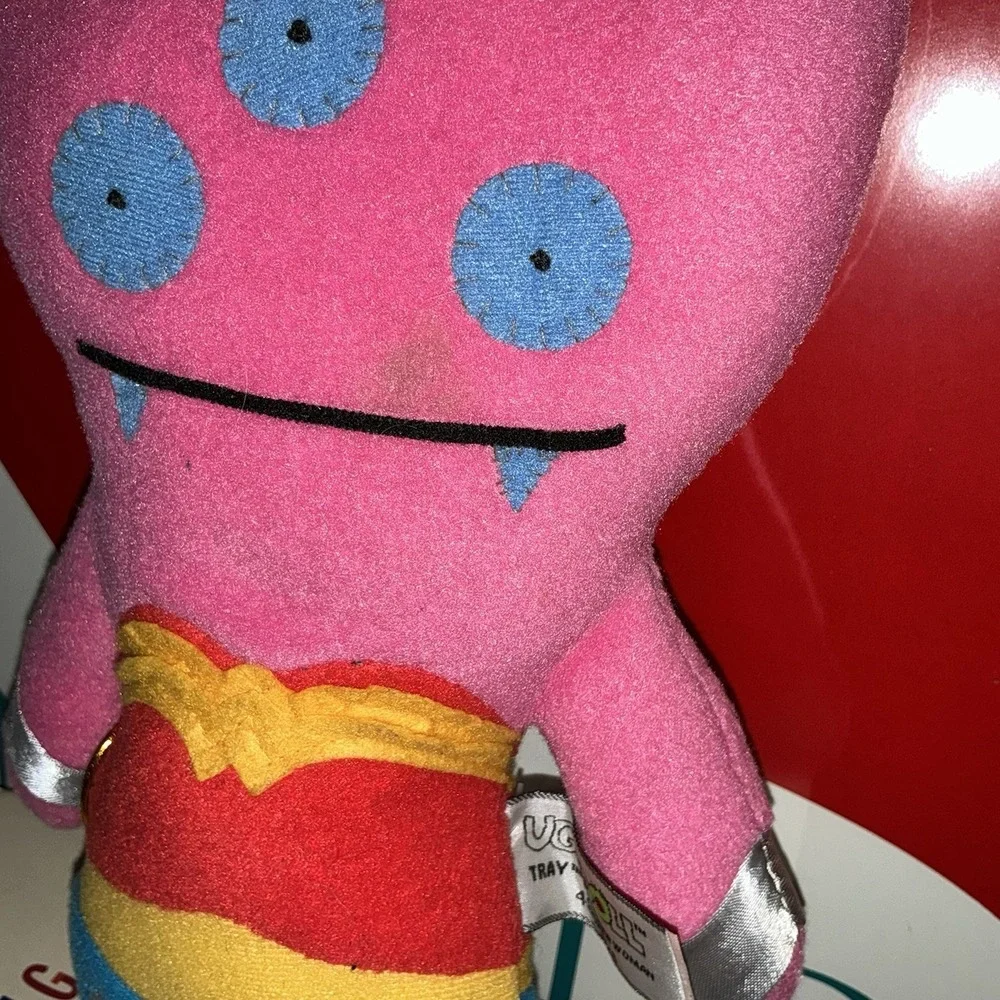 Uglydoll Tray as Wonder Woman Plush 4040421 – DC Comics Crossover Rare HTF